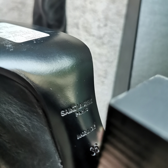 Saint Laurent YSL Leather Boots - Picture 5 of 10